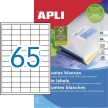 APLI 01209 öntapadós etikett címke
