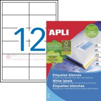APLI 01213 öntapadós etikett címke