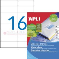 APLI 01214 öntapadós etikett címke