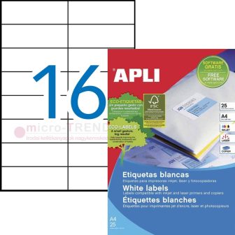 APLI 01214 öntapadós etikett címke APLI 01214 öntapadós etikett címke