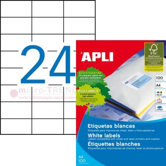 APLI 01273 öntapadós etikett címke