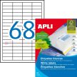 APLI 01282 öntapadós etikett címke