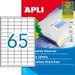 APLI 01283 öntapadós etikett címke