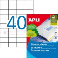 APLI 03130 öntapadós etikett címke