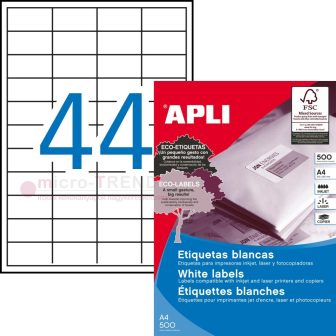 APLI 10558 öntapadós etikett címke APLI 10558 öntapadós etikett címke
