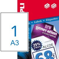 APLI 11352 öntapadós etikett címke