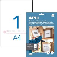 APLI 12917 öntapadós etikett címke