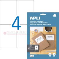 APLI 12919 öntapadós etikett címke