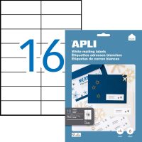 APLI 12922 öntapadós etikett címke