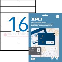 APLI 12922 öntapadós etikett címke