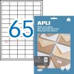 APLI 12926 öntapadós etikett címke