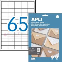 APLI 12926 öntapadós etikett címke
