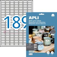 APLI 12927 öntapadós etikett címke