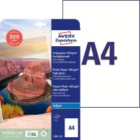 Avery Zweckform 2482-20 tintasugaras nyomtatóval nyomtatható fotópapír