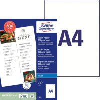 Avery Zweckform 2681 tintasugaras nyomtatóval nyomtatható papír