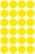 Avery Zweckform 18 mm átmérőjű öntapadó sárga színű jelölő címke, jelölő pötty, jelölő pont