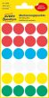 Avery Zweckform 18 mm átmérőjű öntapadó vegyes színű jelölő címke, jelölő pötty, jelölő pont