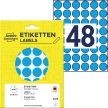 Avery Zweckform 18 mm átmérőjű öntapadó kék színű jelölő címke, jelölő pötty, jelölő pont Avery Zweckform 18 mm átmérőjű öntapadó kék színű jelölő címke, jelölő pötty, jelölő pont