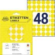 Avery Zweckform 18 mm átmérőjű öntapadó sárga színű jelölő címke, jelölő pötty, jelölő pont Avery Zweckform 18 mm átmérőjű öntapadó sárga színű jelölő címke, jelölő pötty, jelölő pont
