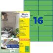 Avery Zweckform 105 x 37 mm méretű, zöld színű nyomtatható öntapadós etikett címke Avery Zweckform 105 x 37 mm méretű, zöld színű nyomtatható öntapadós etikett címke