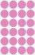 Avery Zweckform 18 mm átmérőjű öntapadó rózsaszín jelölő címke, jelölő pötty, jelölő pont
