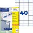 Avery Zweckform 3651-200 öntapadós etikett címke