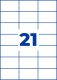 Avery Zweckform 3652-10 öntapadós etikett címke