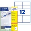 Avery Zweckform 3659-200 öntapadós etikett címke