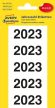 Avery Zweckform 43-223 előre megnyomtatott évszám címke