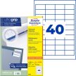 Avery Zweckform 4780 öntapadós etikett címke