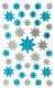 Avery Zweckform Z-Design No. 52775 prémium minőségű, öntapadó fólia matrica - ezüst és kék színű csillagok motívumokkal - kiszerelés: 1 ív / csomag (Avery Z-Design 52775)