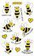 Avery Zweckform Z-Design No. 53132 öntapadó papír matrica méhecskés motivációs képekkel.