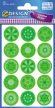 Avery Zweckform Z-Design No. 55597 öntapadó papír matrica zöld virágok képekkel.