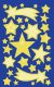 Avery Zweckform Z-Design No. 59256 sötétben világító,  öntapadó matrica - csillagok motívumokkal - kiszerelés: 1 ív / csomag (Avery Z-Design 59256)