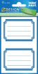 Avery Zweckform Z-Design No. 59687 öntapadó füzet matrica kék színű kerettel.
