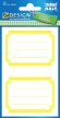 Avery Zweckform Z-Design No. 59689 öntapadó füzet matrica sárga színű kerettel.