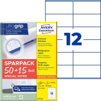 Avery Zweckform 6175-65 öntapadós etikett címke