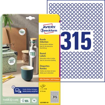 Avery Zweckform 6221REV-10 nyomtatható öntapadós etikett címke