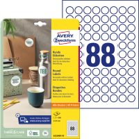 Avery Zweckform 6222REV-10 nyomtatható öntapadós etikett címke