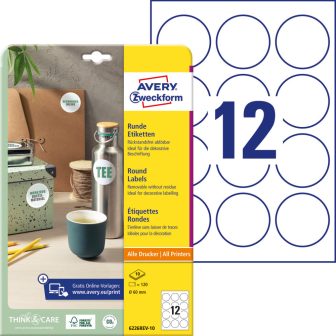 Avery Zweckform 6226REV-10 nyomtatható öntapadós etikett címke