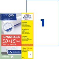 Avery Zweckform 6603 öntapadós etikett címke
