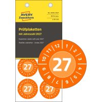 Avery Zweckform 6946-2027 hitelesítő címke 2027-es évszámmal