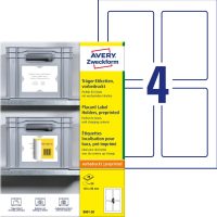 Avery Zweckform 8001-20 öntapadós címkehordozó címke