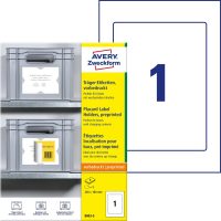 Avery Zweckform 8003-5 öntapadós címkehordozó címke