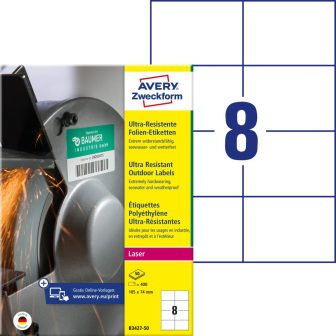 Avery Zweckform B3427-50 öntapadós etikett címke Avery Zweckform B3427-50 öntapadós etikett címke