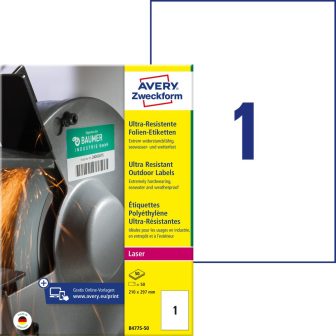 Avery Zweckform B4775-50 öntapadós etikett címke Avery Zweckform B4775-50 öntapadós etikett címke