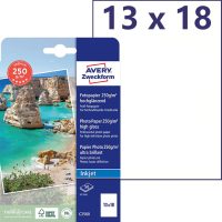 Avery Zweckform C2560 tintasugaras nyomtatóval nyomtatható fotópapír