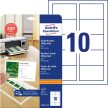 Avery Zweckform C32011-25 névjegykártya sima élekkel Avery Zweckform C32011-25 névjegykártya sima élekkel