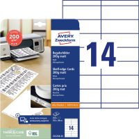 Avery Zweckform C32258-25 polccímke mikroperforált élekkel