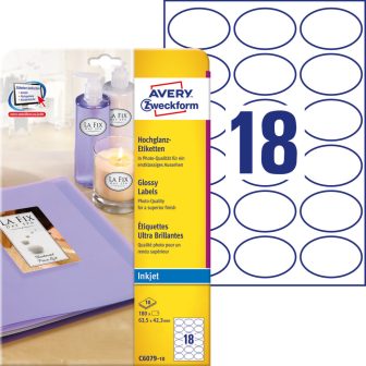 Avery Zweckform C6079-10 öntapadó etikett címke